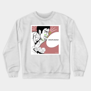 the crybaby in sports of tennis Crewneck Sweatshirt